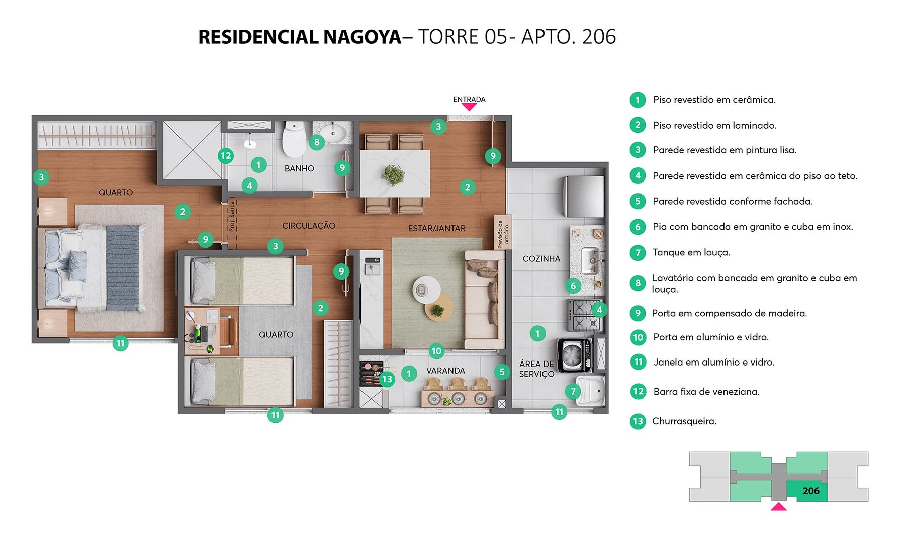 Residencial Nagoya  - Foto 17