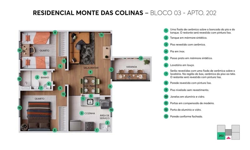 Residencial Monte das Colinas - Foto 10