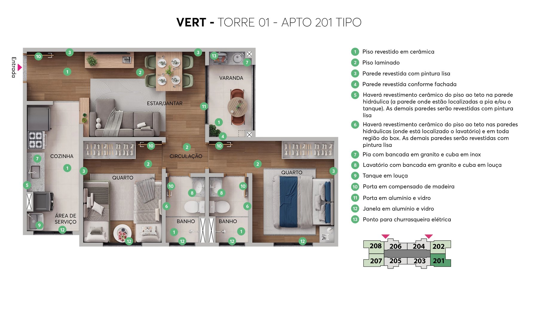 Residencial Vert - Foto 16