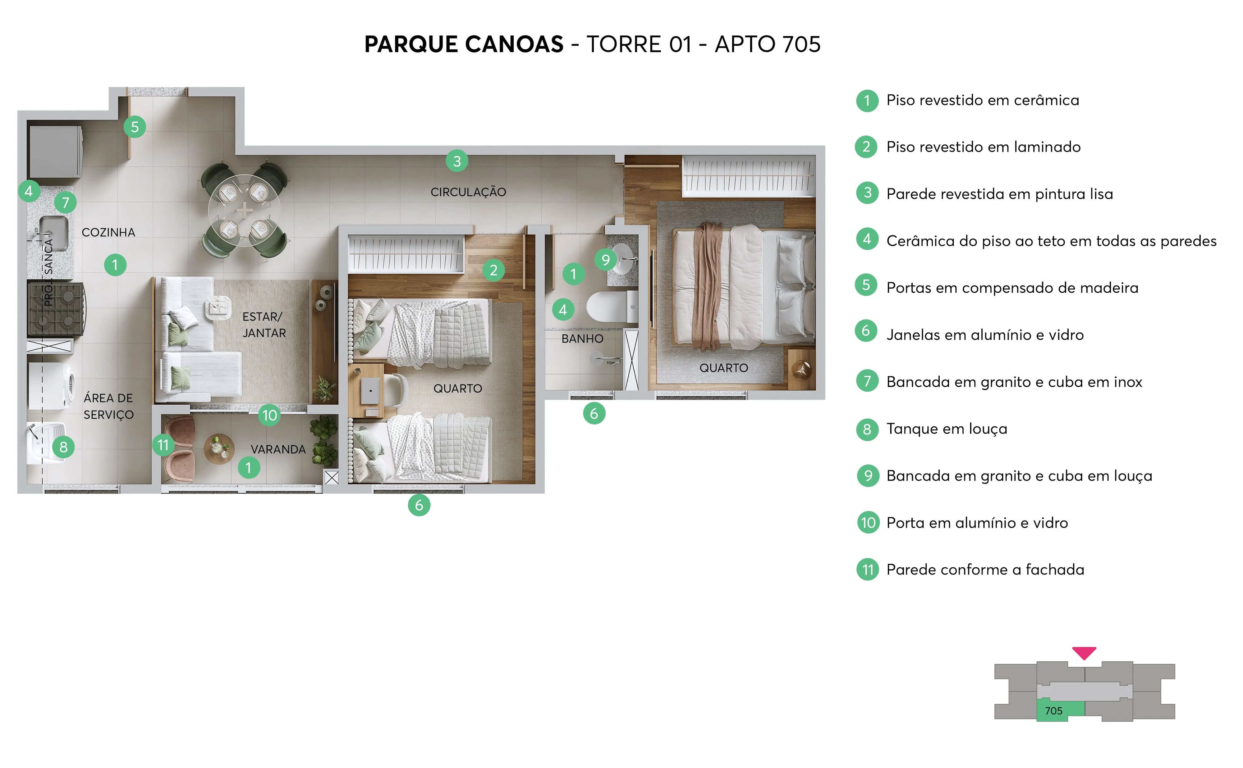 Residencial Parque Canoas - Foto 20
