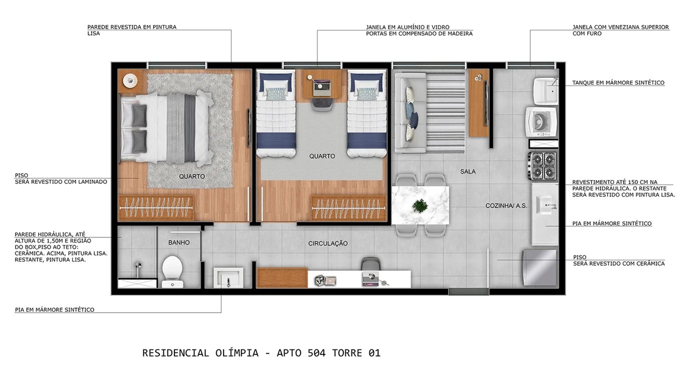 Residencial Olímpia - Foto 23
