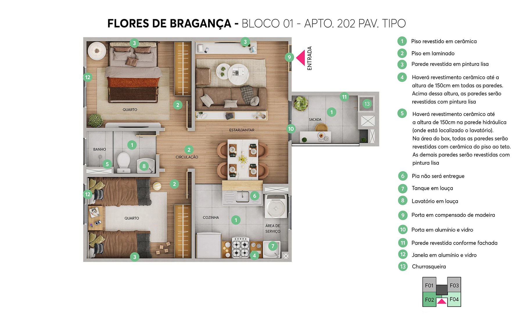 Residencial Flores de Bragança - Foto 13