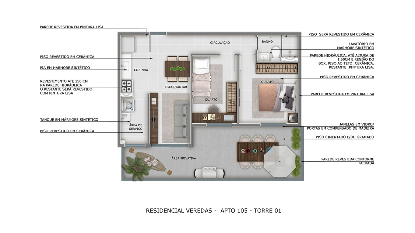 Vale do Sereno - Residencial Veredas - Foto 18