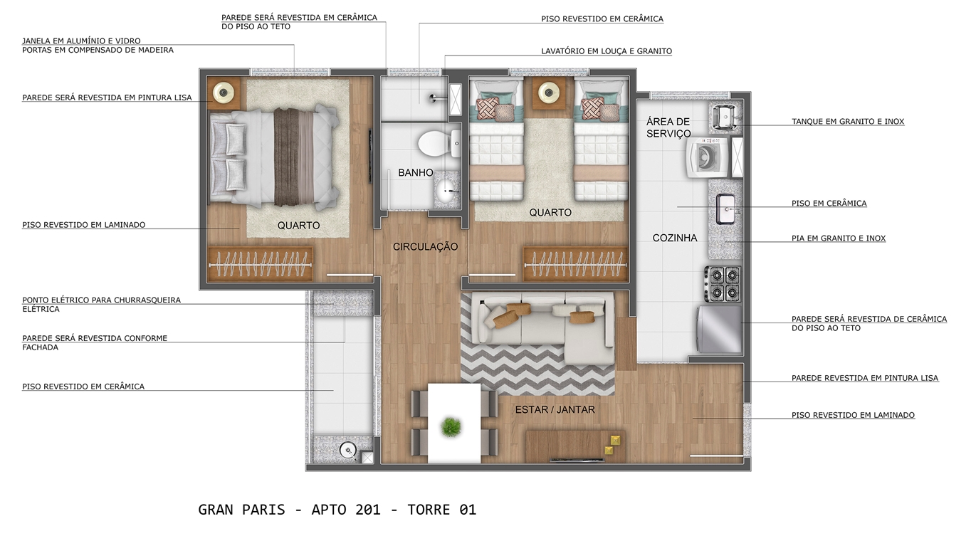 Residencial Gran Paris - Foto 16