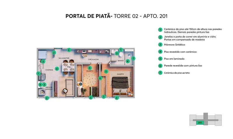 Residencial Portal de Piatã  - Foto 13
