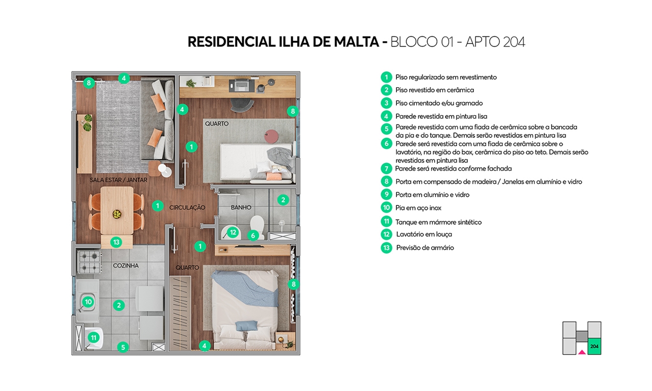 Residencial Ilha de Malta, foto 10