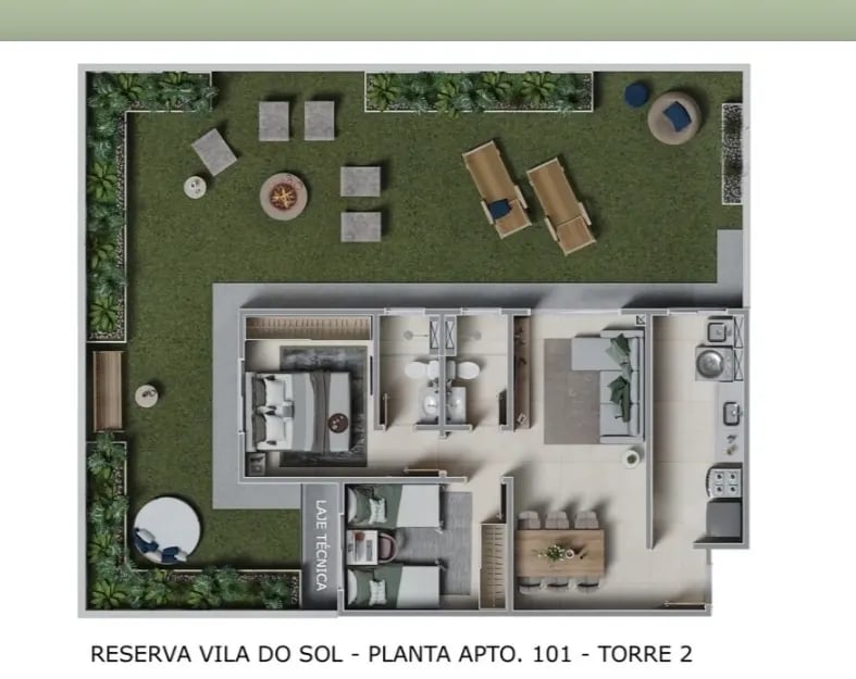Residencial Sensia Reserva Vila Do Sol - Foto 14