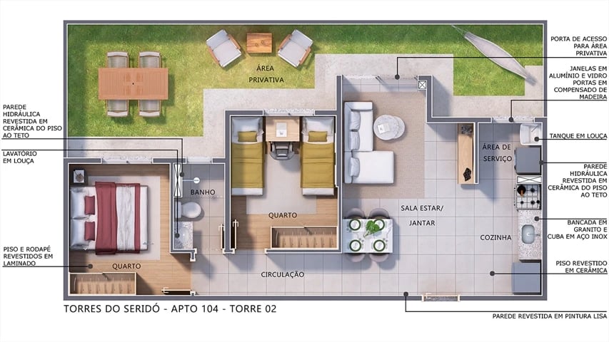 Residencial Torres do Seridó - Foto 19