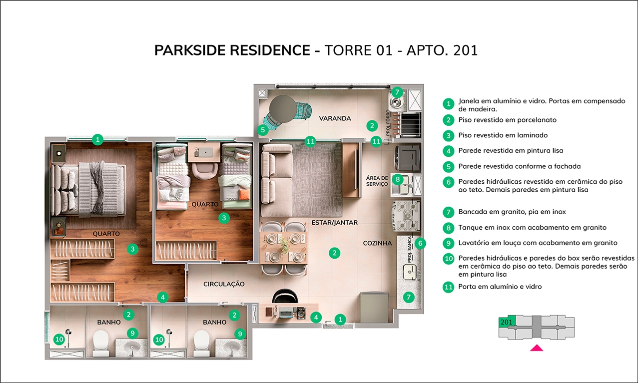 Parkside Residence, foto 17