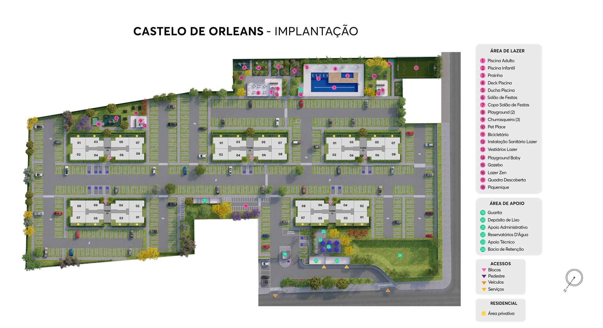Residencial Castelo de Orleans - Foto 19