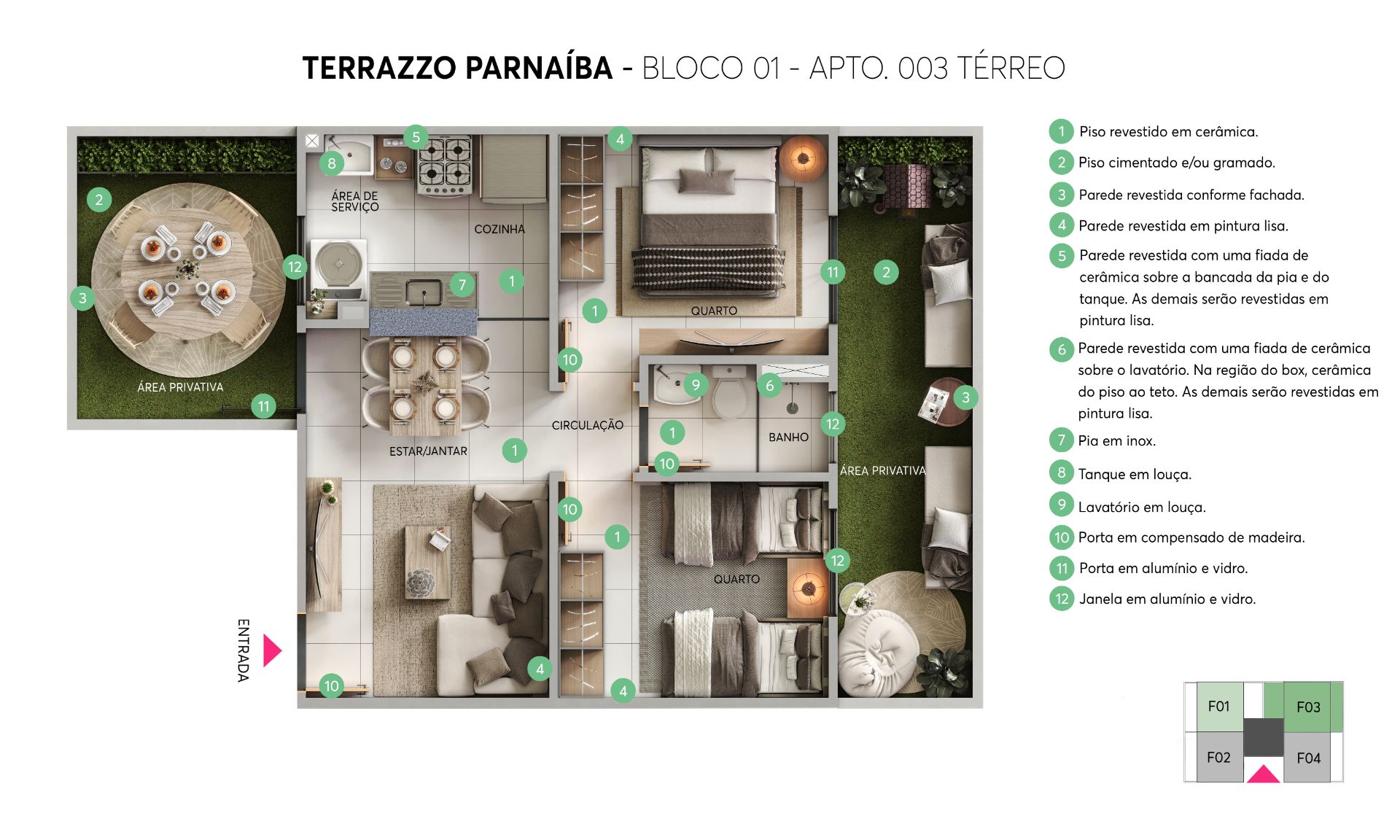 Residencial Terrazzo Parnaíba - Foto 13