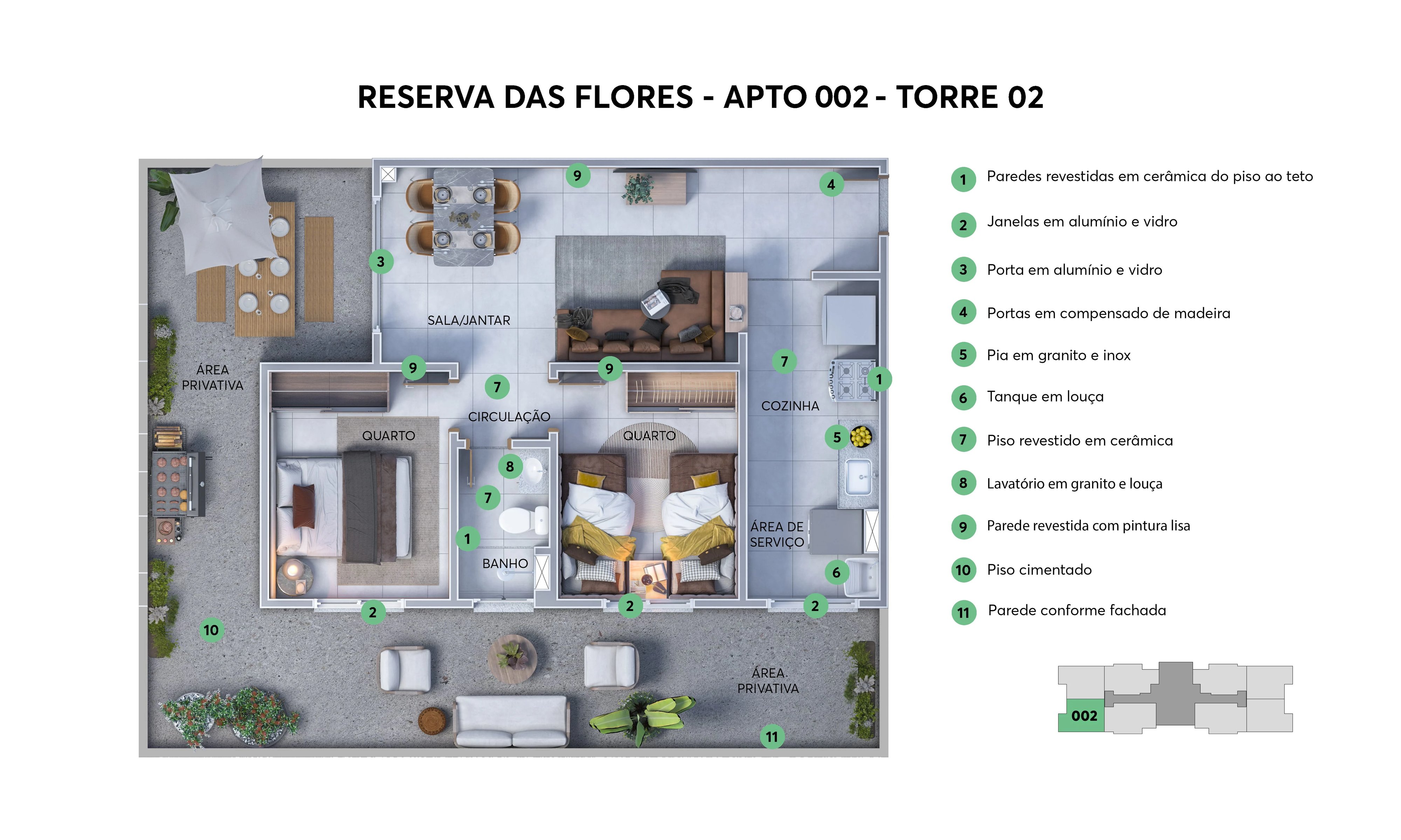 Residencial Reserva das Flores  - Foto 14