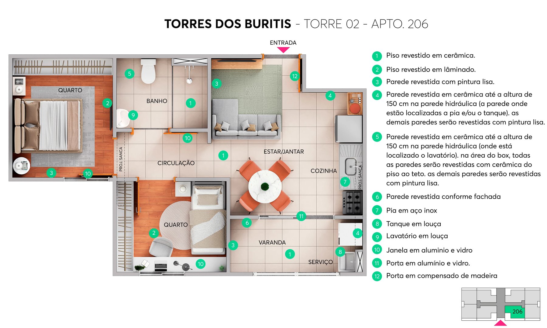Residencial Torres dos Buritis  - Foto 15