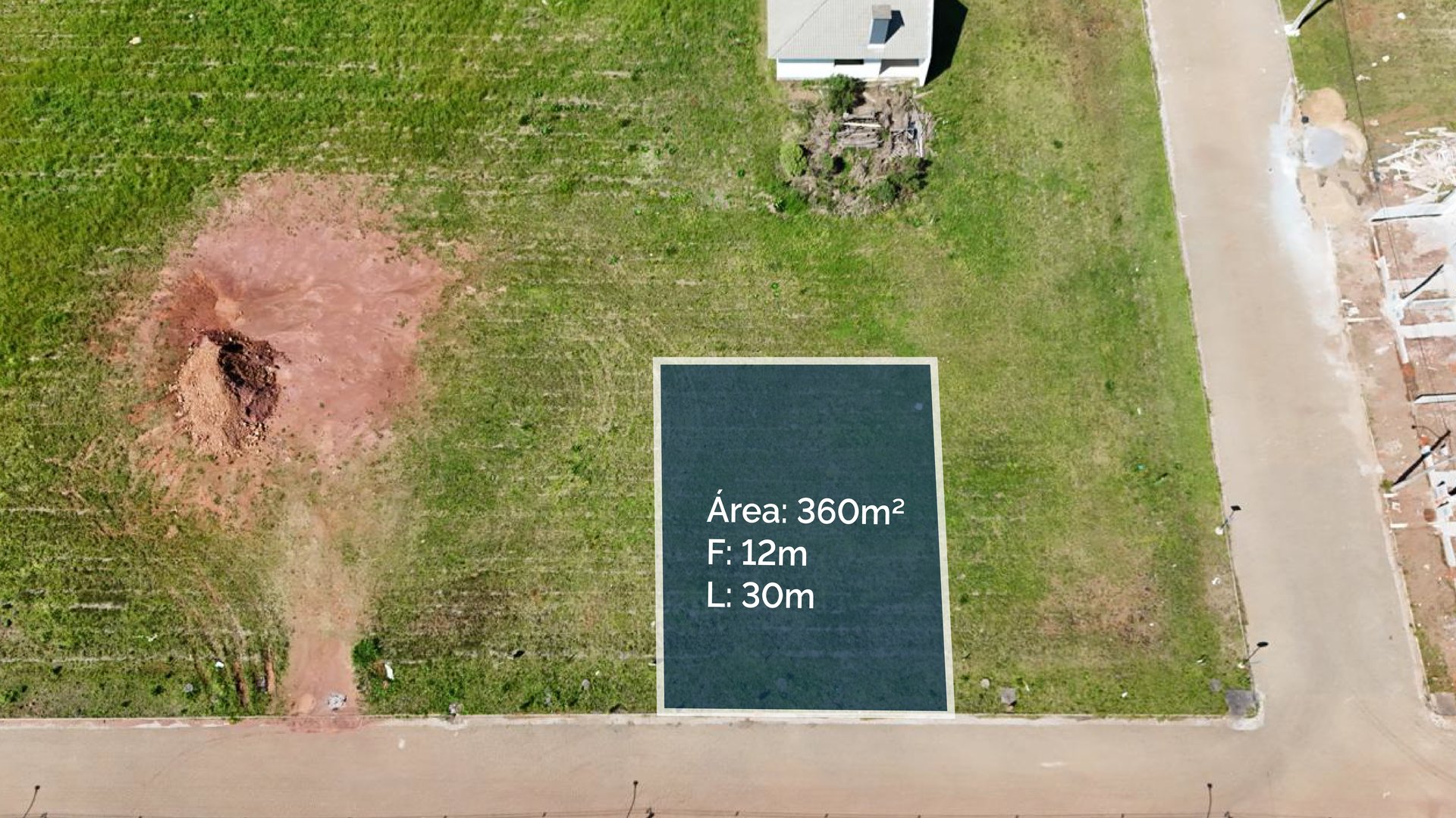 Terreno no Loteamento Parque das Palmeiras com 360 m²