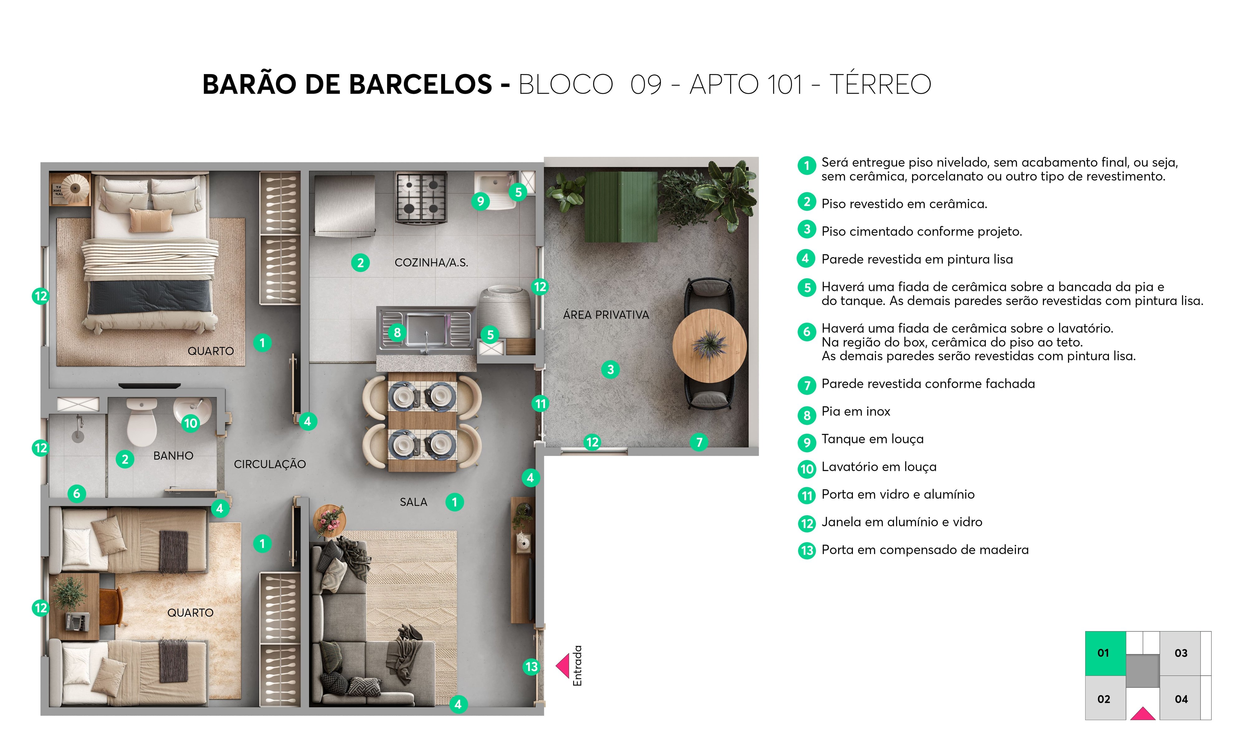 Residencial Barão de Barcelos - Foto 11