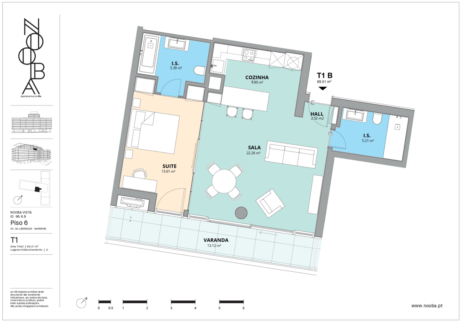 NOOBA - TORRE VISTA T1 (9B6B) — foto 4