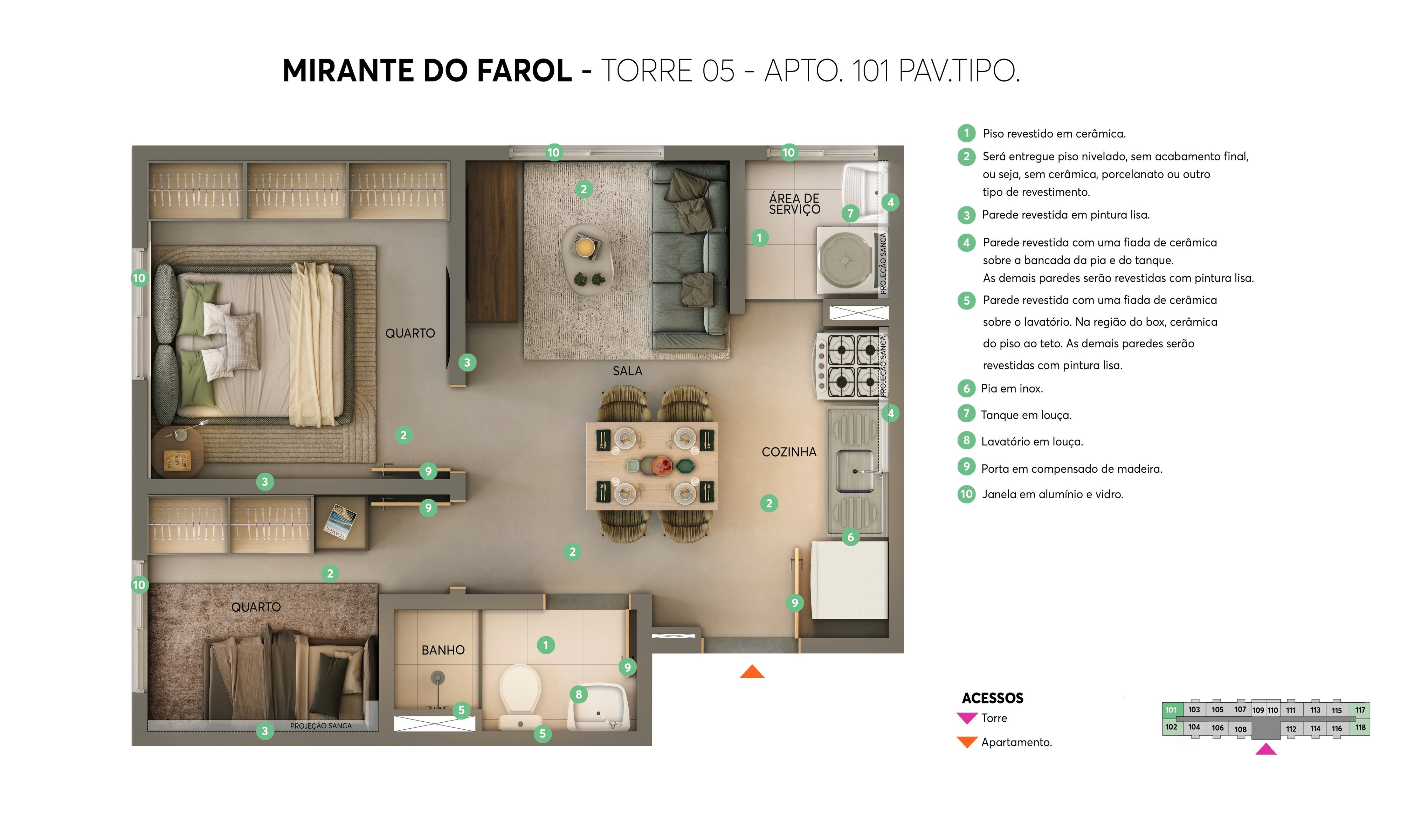 Residencial Mirante do Farol - Foto 21
