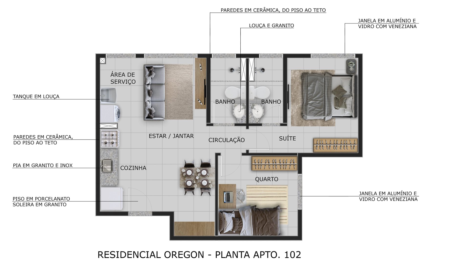 ESGOTADO - Residencial Oregon - Foto 16