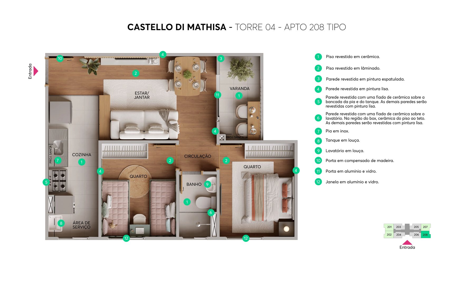 Residencial Castello Di Mathisa - Foto 12