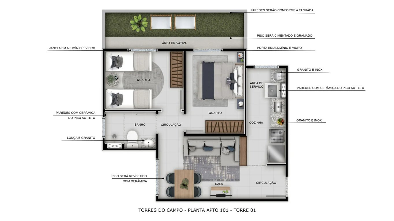 Residencial Torres do Campo - Foto 19
