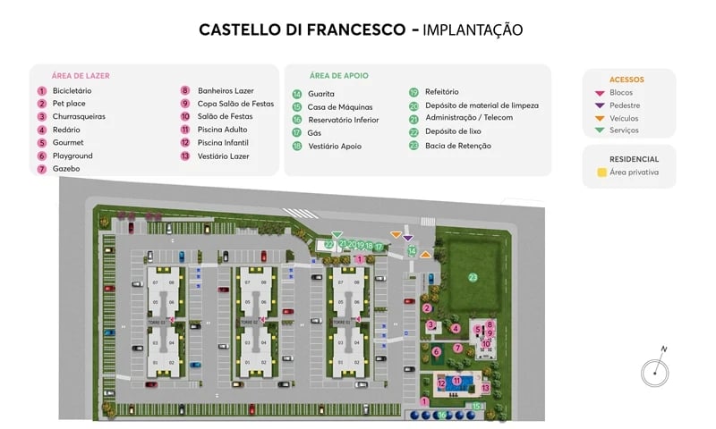 ESGOTADO - Residencial Castello di Francesco - Foto 16