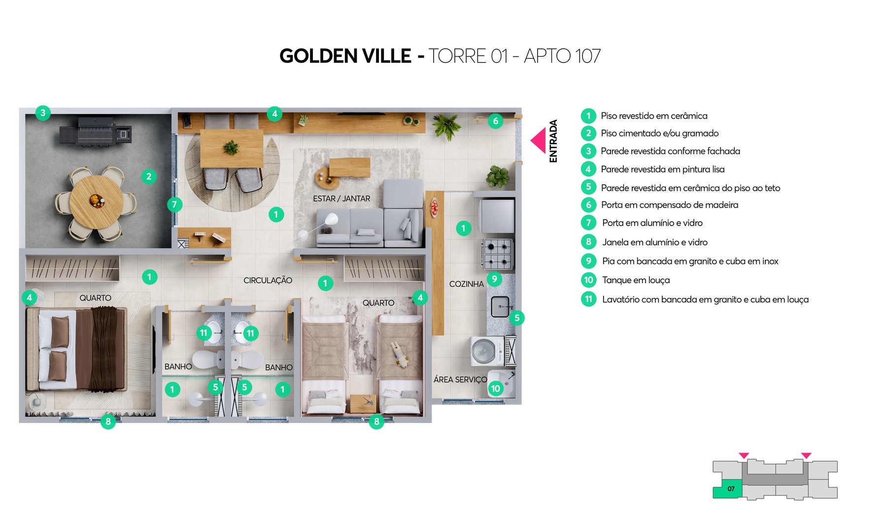Residencial Golden Ville - Foto 14