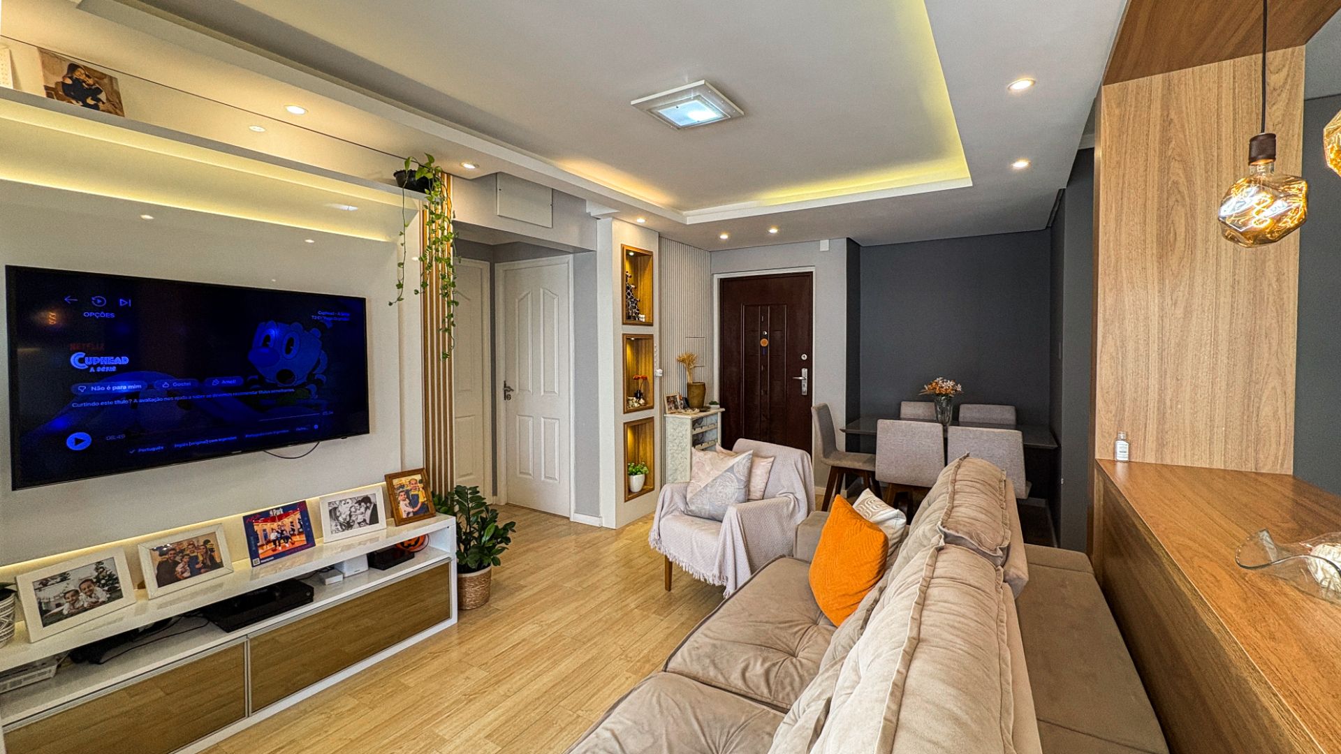 Apartamento mobiliado com 2 dormitórios (1 suíte) no Residencial Artemis - Foto 6