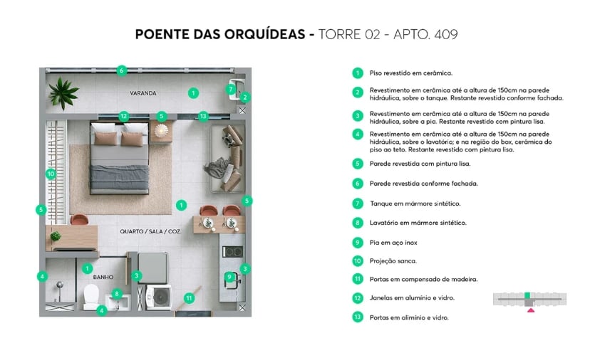 Residencial Poente das Orquídeas - Foto 12