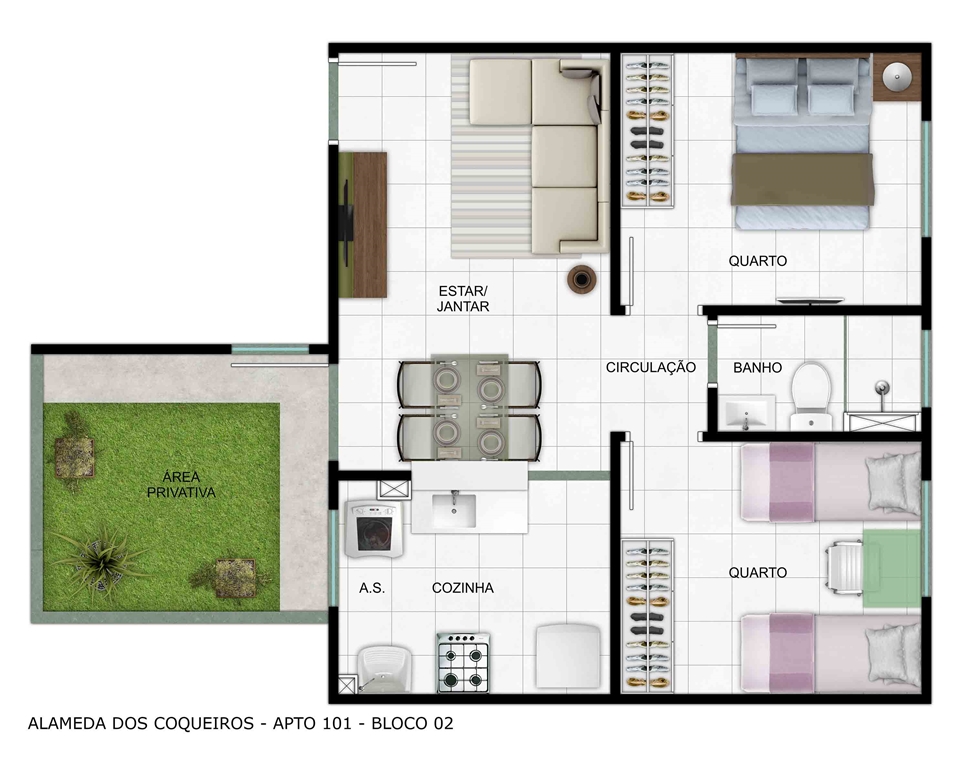 Residencial Alameda dos Coqueiros - Foto 15