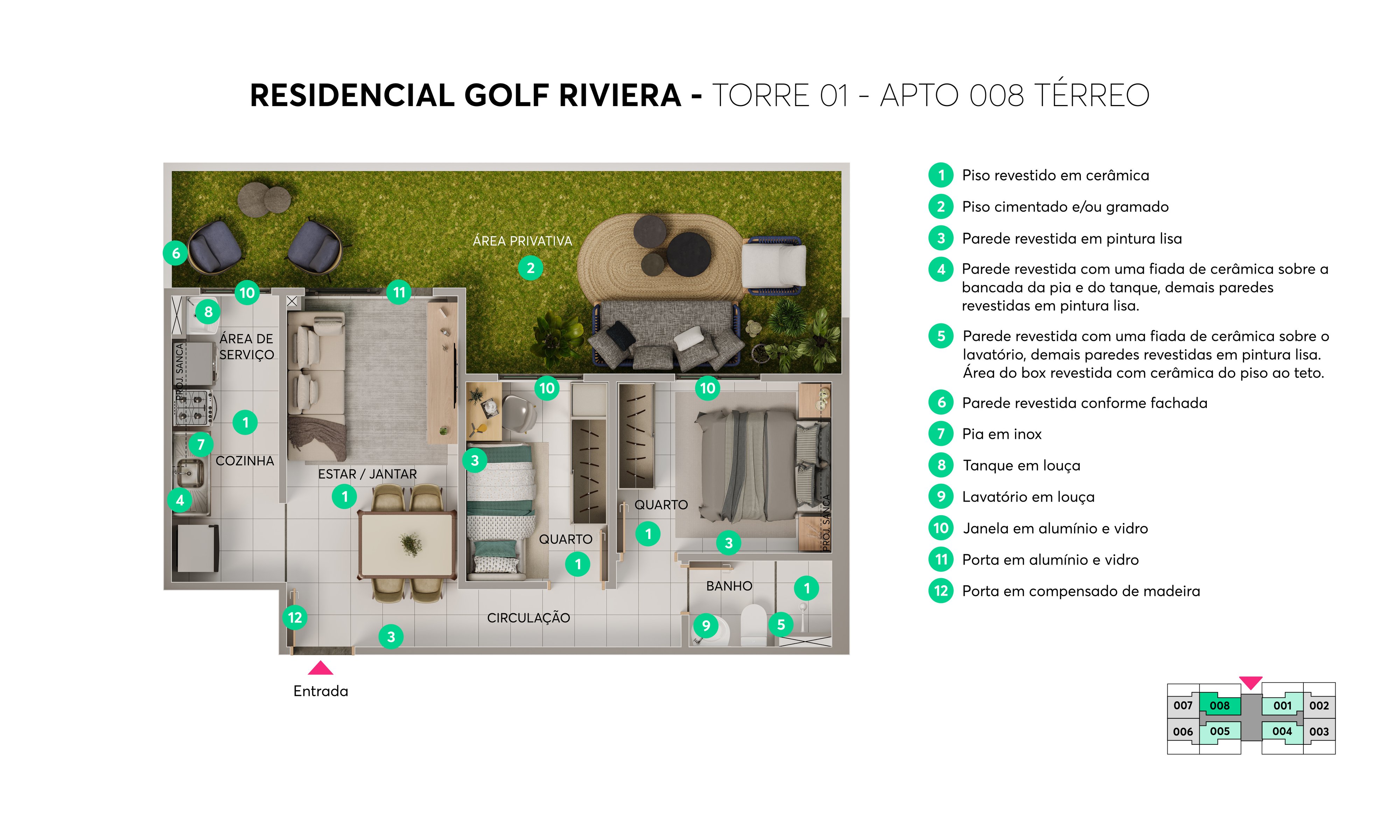 Residencial Golf Riviera, foto 12