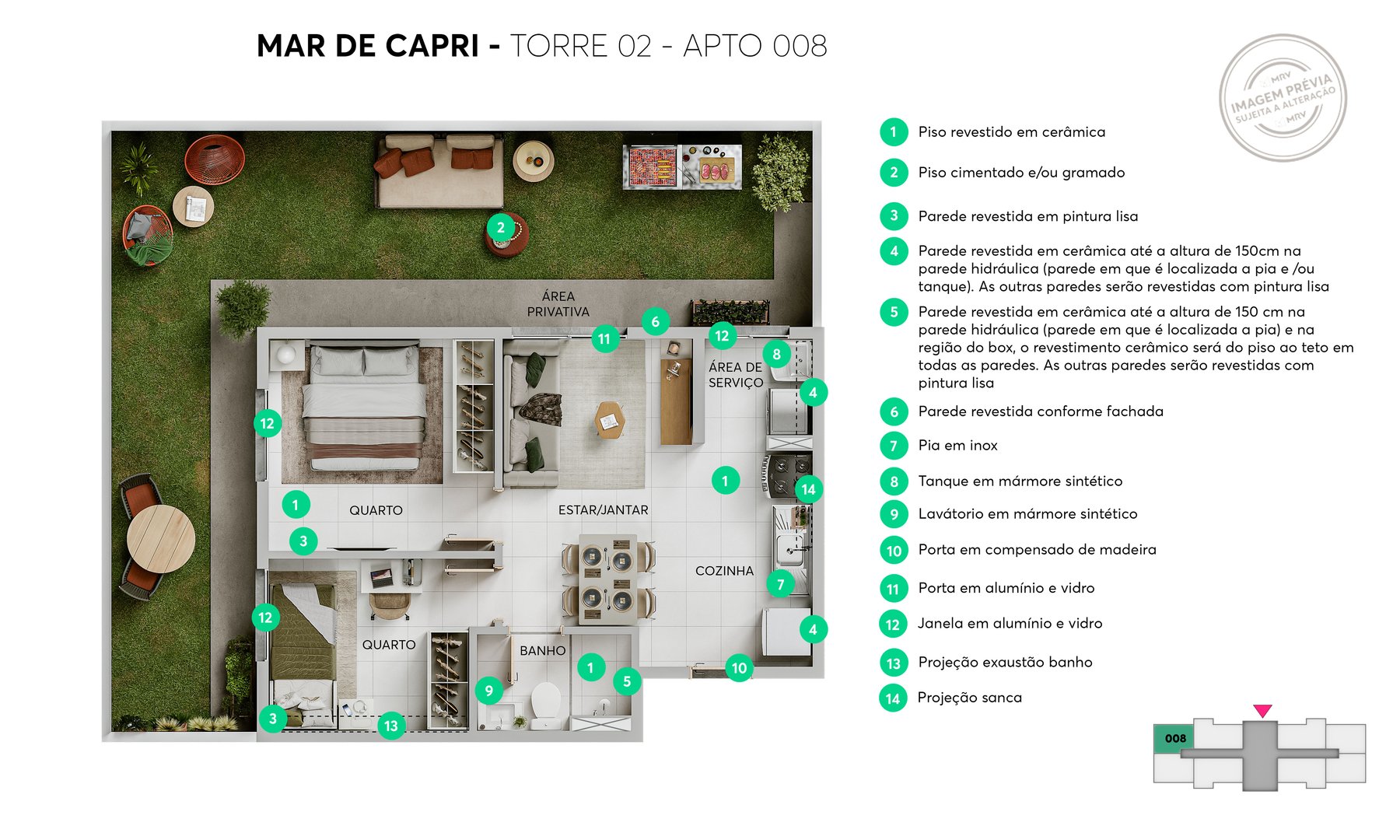 Residencial Mar de Capri - Foto 15
