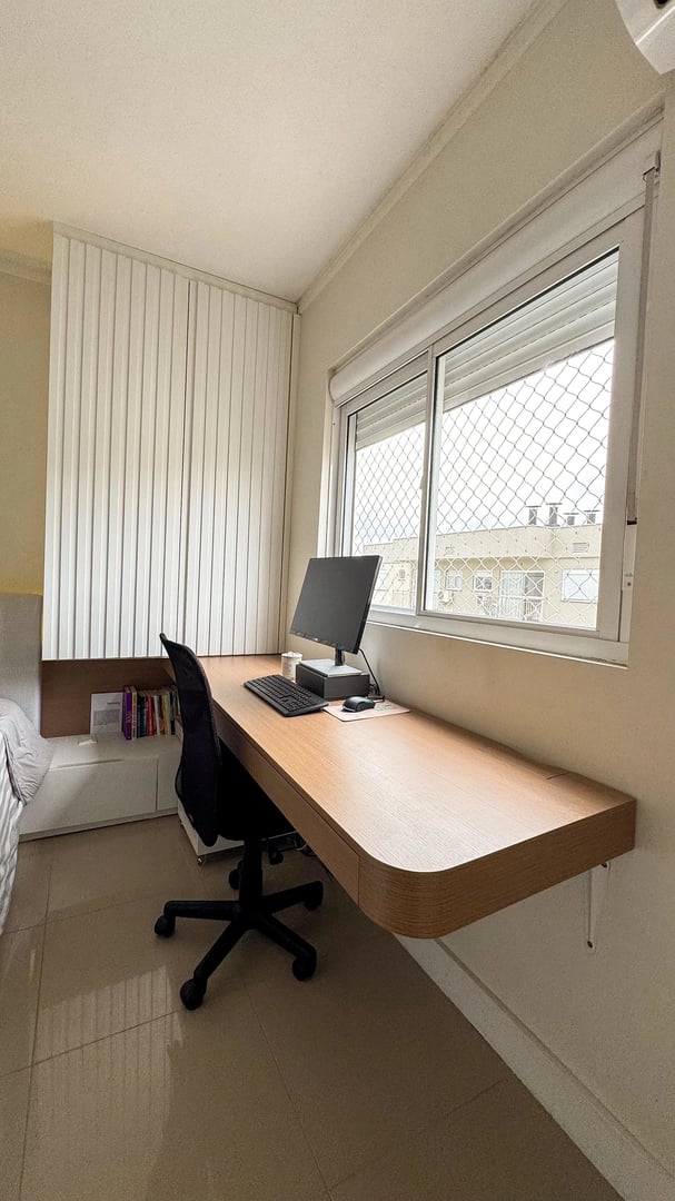 Apartamento com belos móveis planejados no condomínio Vivaz - Foto 10