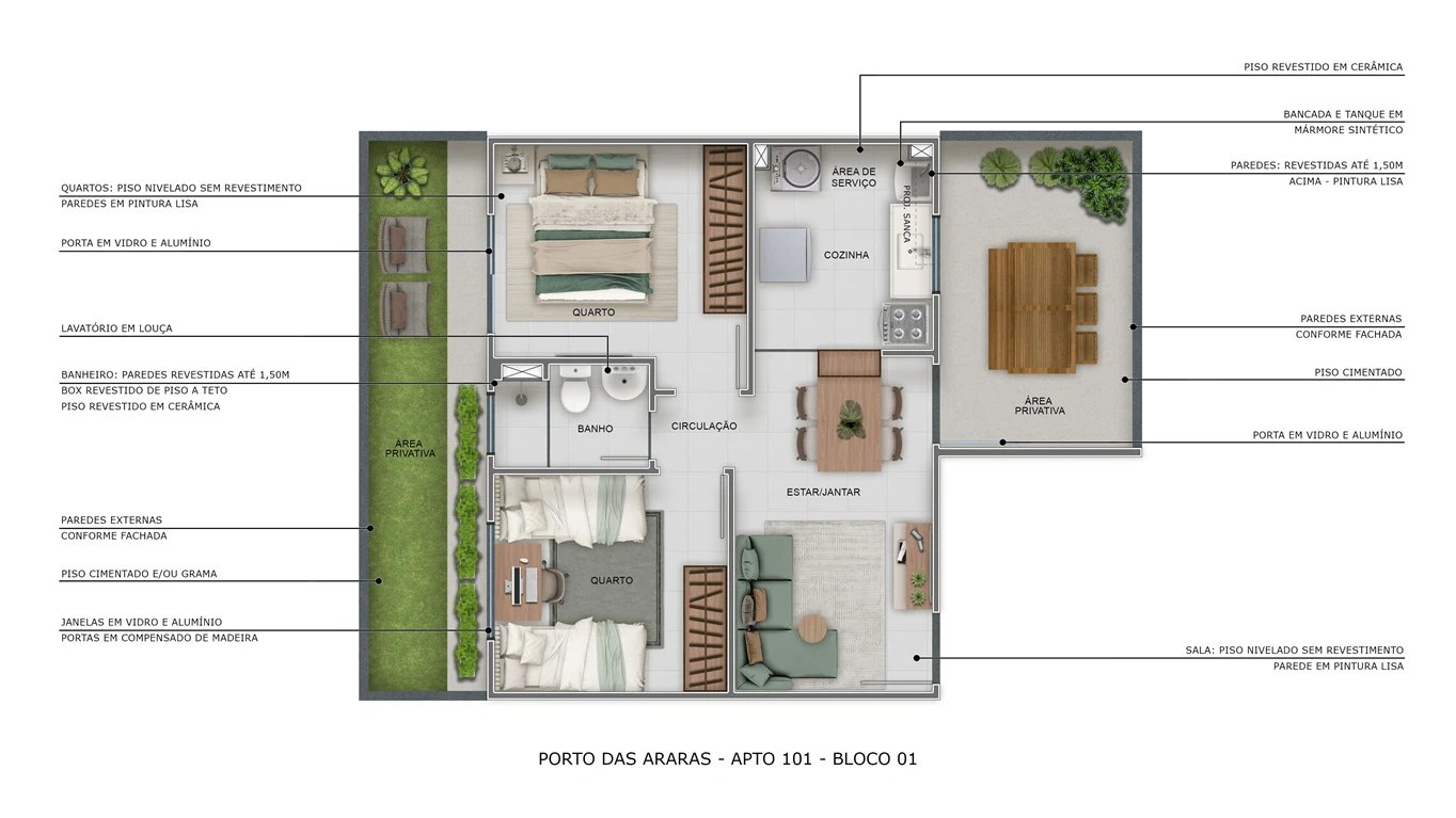 Residencial Porto das Araras - Foto 7