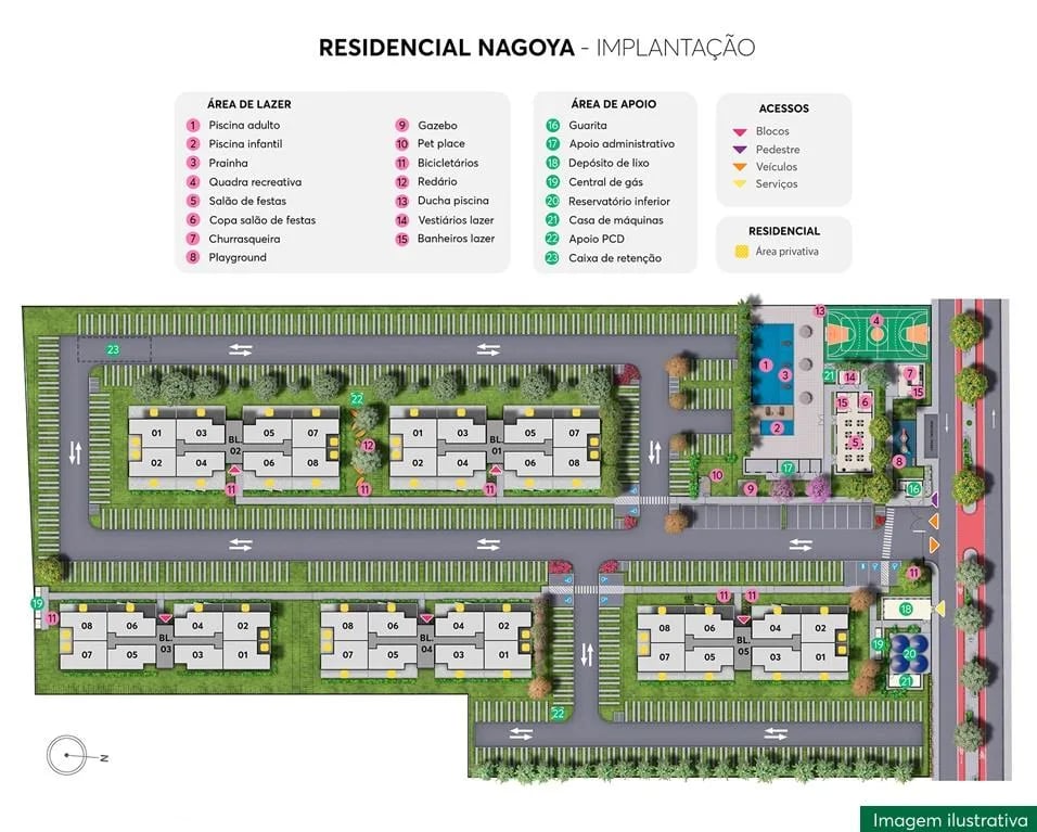 Residencial Nagoya  - Foto 19