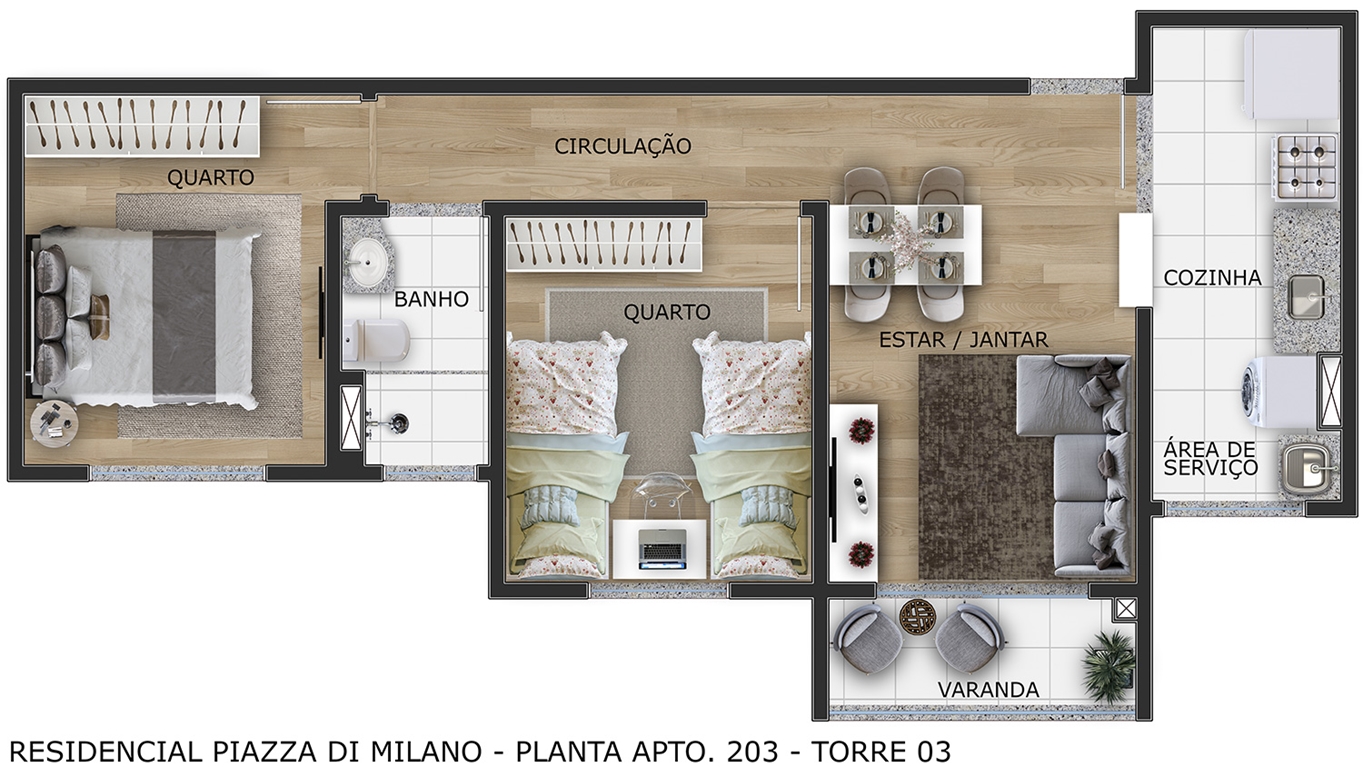 Residencial Piazza di Milano, foto 20