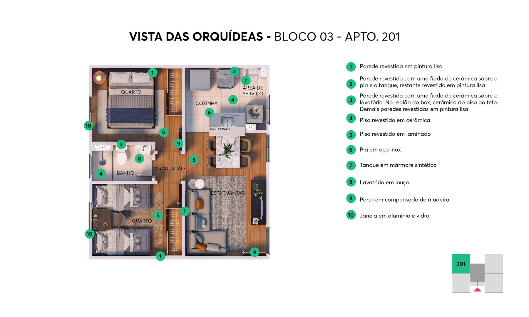 Residencial Vista das Orquídeas  - Foto 10