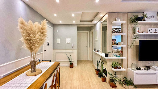 Apartamento semimobiliado no Goiás c/ 2 dormitórios e sacada - Foto 7