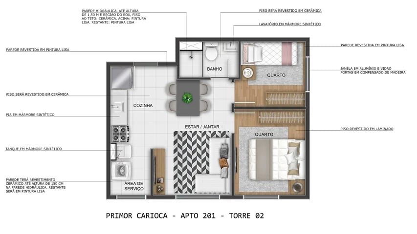 PRONTO - Residencial Primor Carioca - Foto 16
