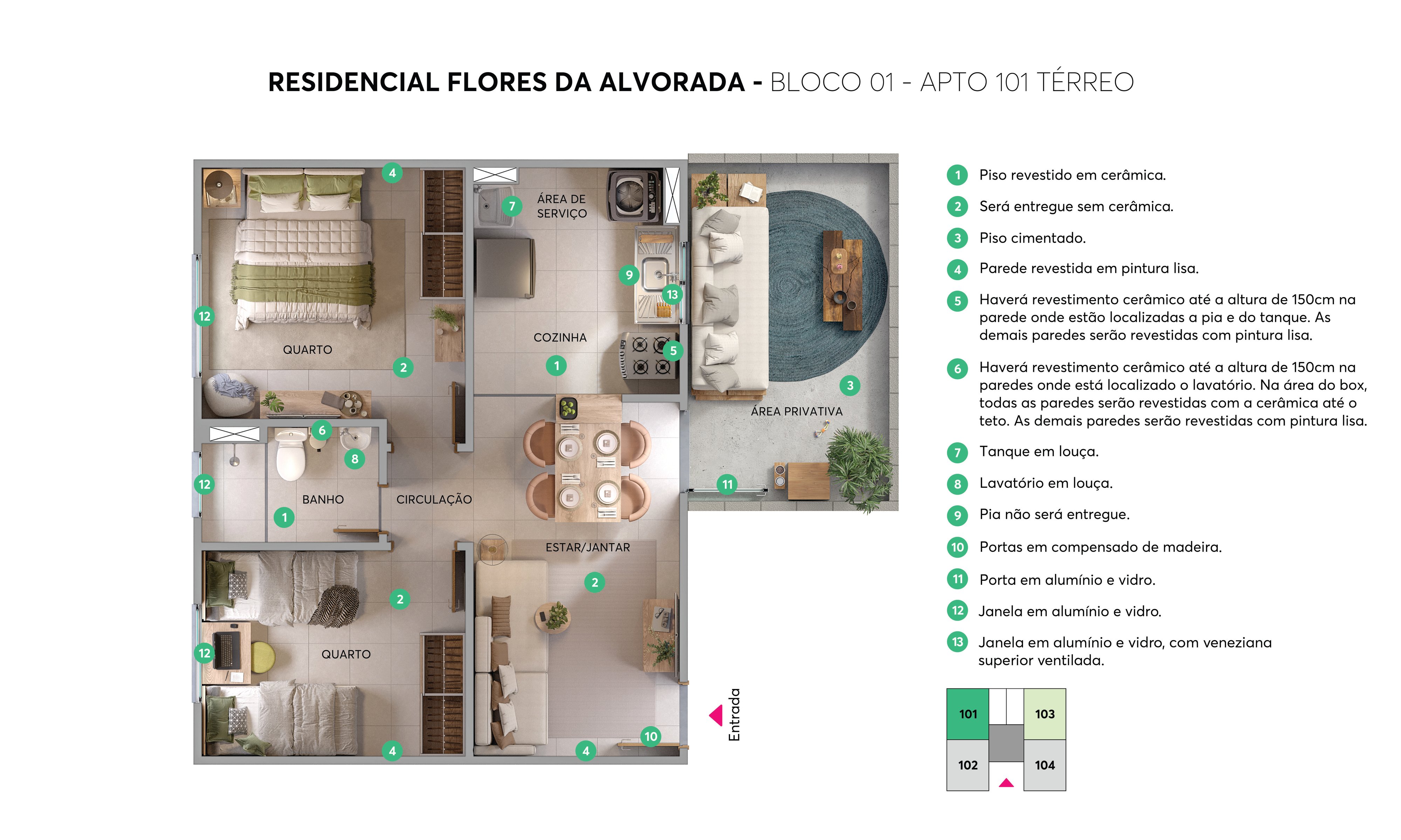 Residencial Flores da Alvorada, foto 12