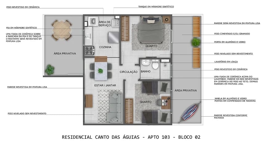 ESGOTADO - Residencial Canto das Águias - Foto 8