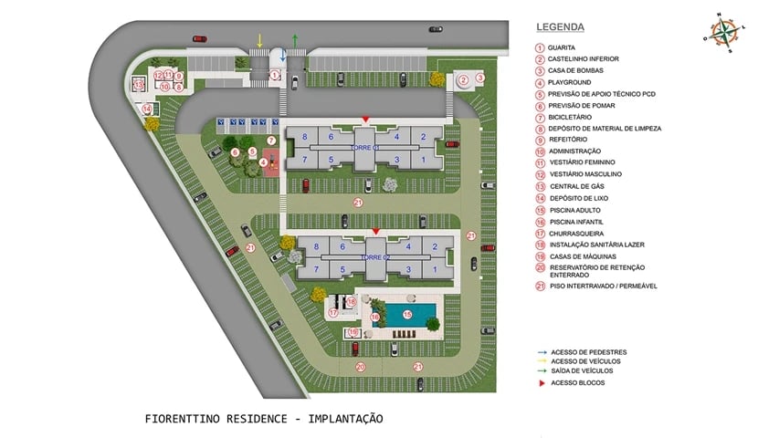 Imóvel Pronto - Residencial Fiorenttino Residence  - Foto 13