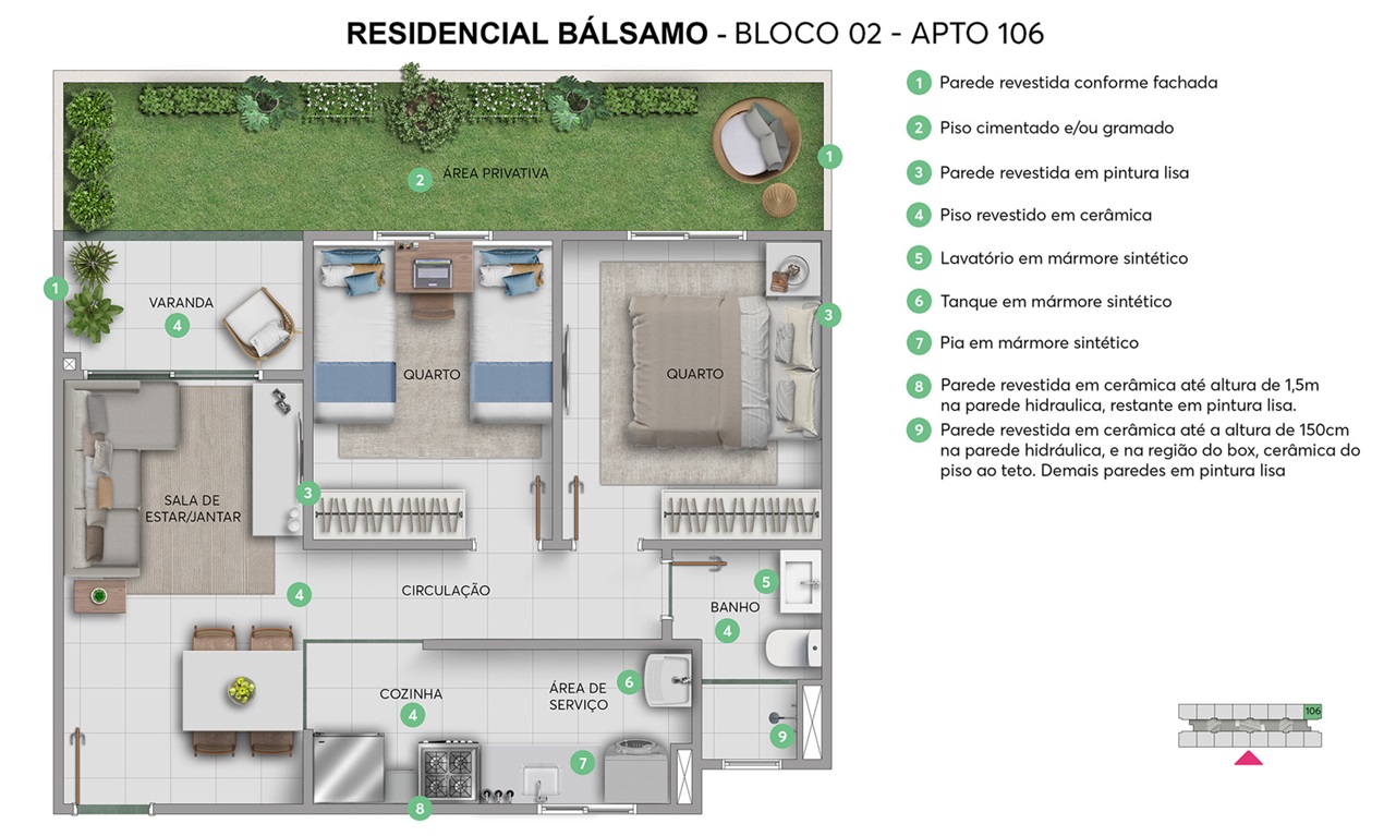 Residencial Bálsamo, foto 13