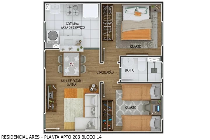 Residencial Ares  - Foto 12