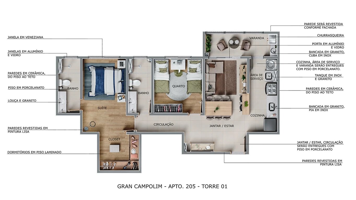 Residencial Gran Campolim - Foto 21