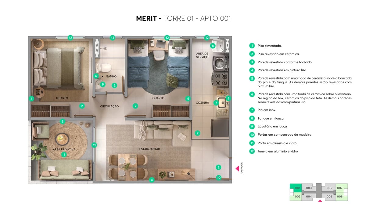Residencial Merit  - Foto 13