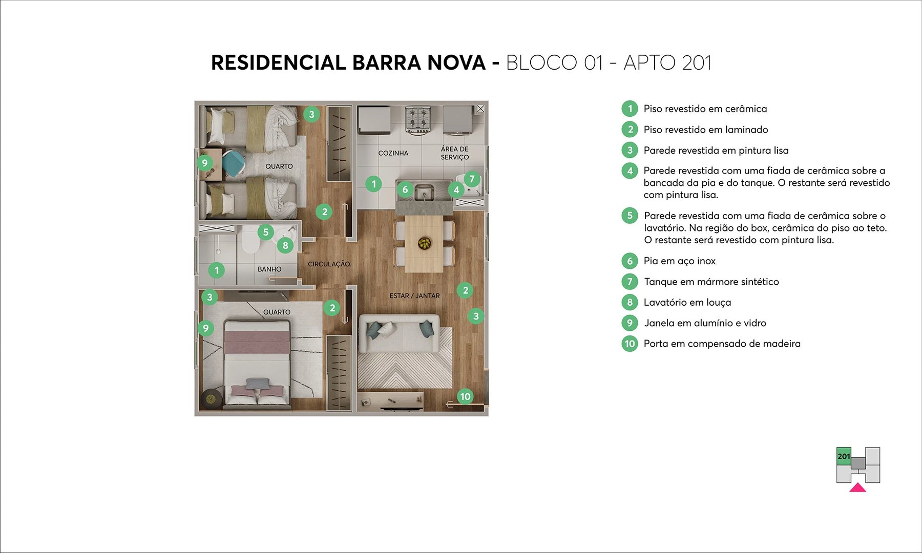 Residencial Barra Nova - Foto 12