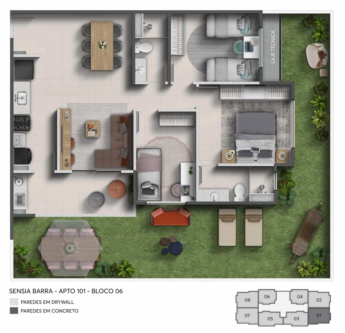 Residencial Sensia Barra - Foto 27