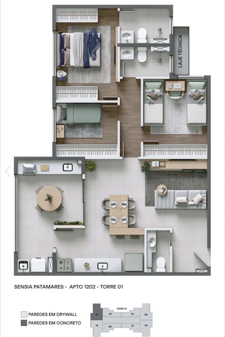 Residencial Sensia Patamares  - Foto 30