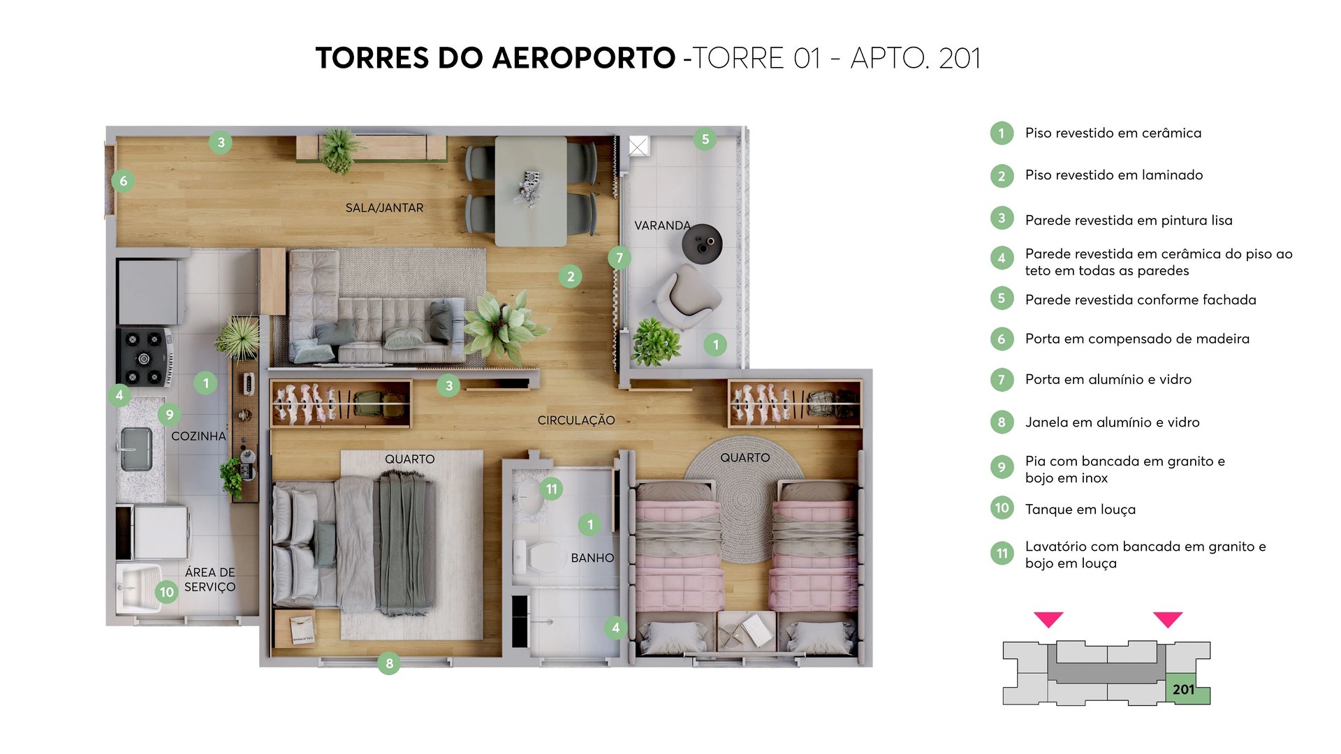 Residencial Torres do Aeroporto - Foto 15