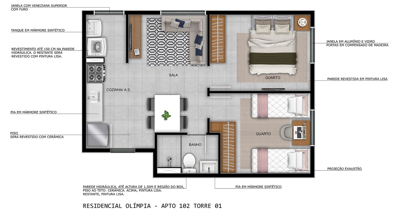 Residencial Olímpia, foto 28